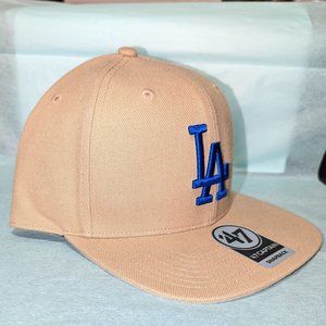 '47 Brand LA Dodgers Tan Captain Hat
